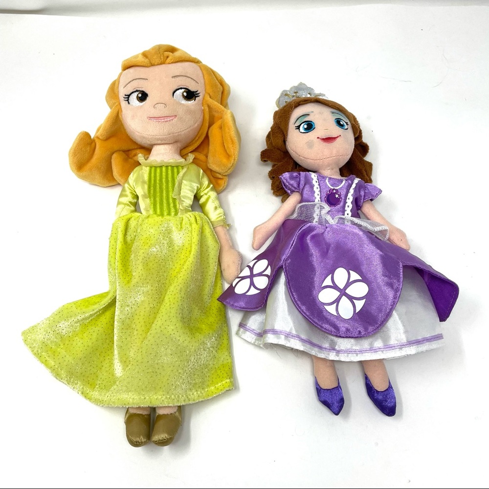 DISNEY Sofia & Amber the First Plush set - Picture 4 of 7